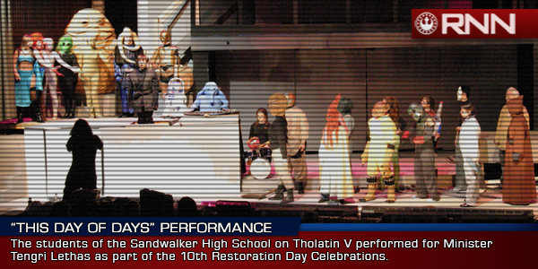 "This Day of Days" Performance at Sandwalker High School